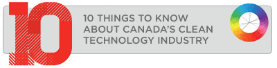 10 Things To Know About Canada's Clean Technology Industry